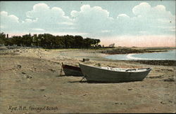 Farragut Beach Postcard