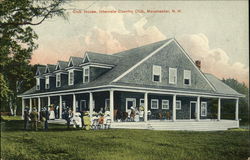 Club House, Intervale Country Club Manchester, NH Postcard Postcard