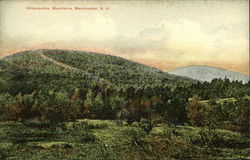 Uncanoonuc Mountains Postcard