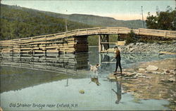 Old Shaker Bridge Postcard