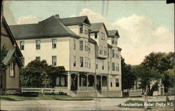 Manhattan Hotel Postcard