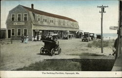 The Bathing Pavilion Ogunquit, ME Postcard Postcard