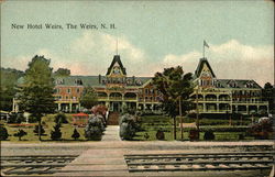 New Hotel Weirs Postcard