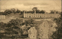 Ruins at Fort Amherst Postcard