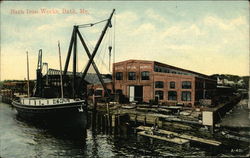 Bath Iron Works Postcard