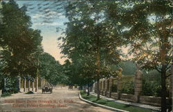 North Shore Drive Through H. C. Frick Estate Postcard