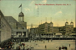 The Pier and Boardwalk Postcard