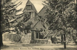 Dewey Memorial Hall Postcard