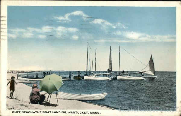 Cliff Beach - The Boat Landing Nantucket Massachusetts