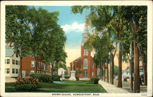 Brown Square Newburyport Massachusetts