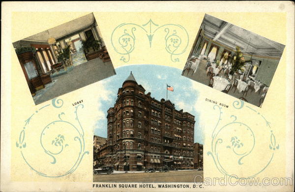 Franklin Square Hotel Washington District of Columbia