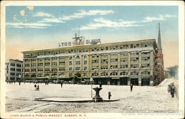 Lyon Block & Public Market Albany New York