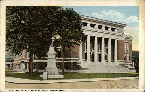 Alcorn County Court House Corinth Michigan