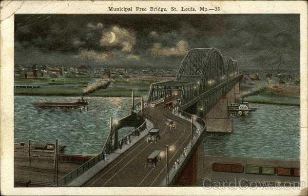 Municipal Free Bridge St. Louis Missouri