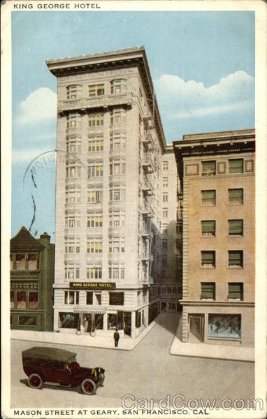 King George Hotel San Francisco California