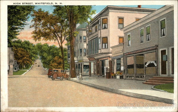 High Street View Whitefield New Hampshire