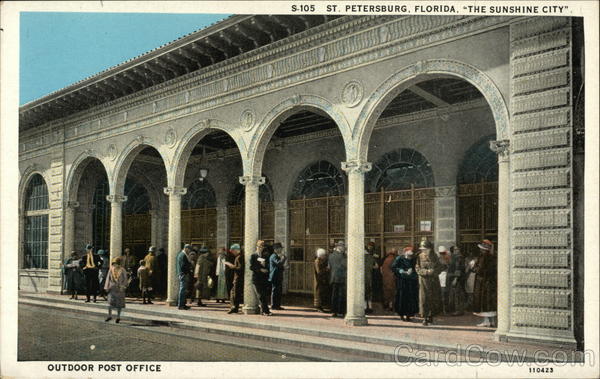 Outdoor Post Office St. Petersburg Florida
