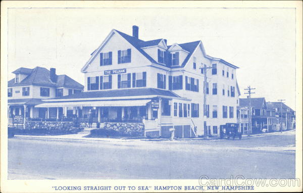 Looking Straight Out to Sea Hampton Beach New Hampshire