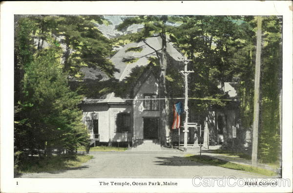The Temple and Arcade Ocean Park Maine