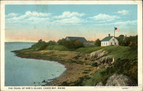 The Pearl of Orr's Island, Casco Bay Portland Maine