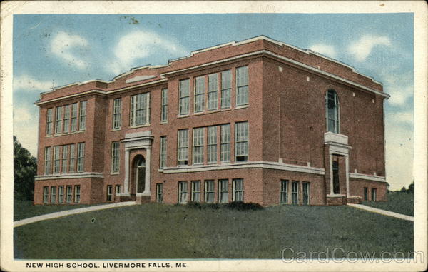 New High School Livermore Falls Maine