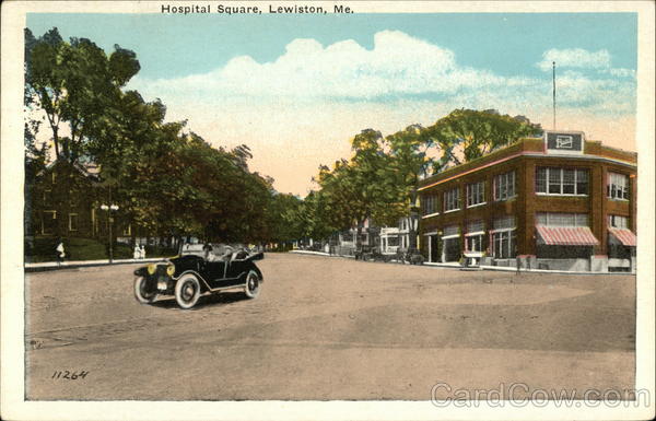 Hospital Square Lewiston Maine