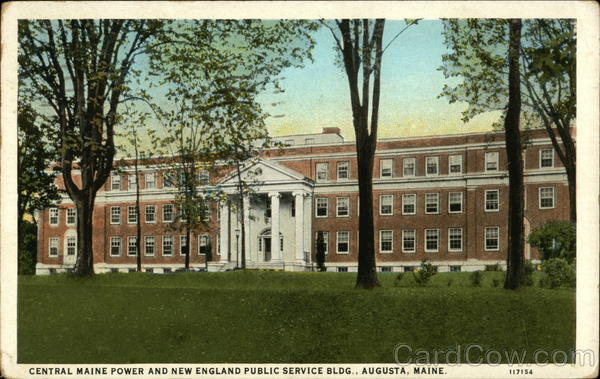 Central Maine Power and New England Public Service Building Augusta