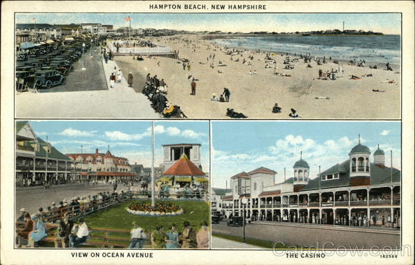 Views of Hampton Beach New Hampshire
