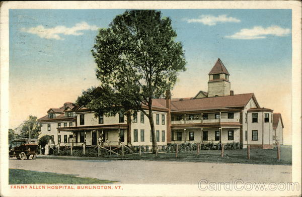 Fanny Allen Hospital Burlington Vermont