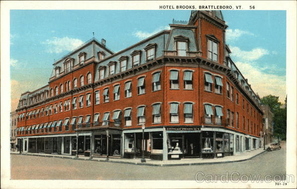 Hotel Brooks Brattleboro Vermont