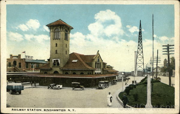 Railway Station Binghamton New York