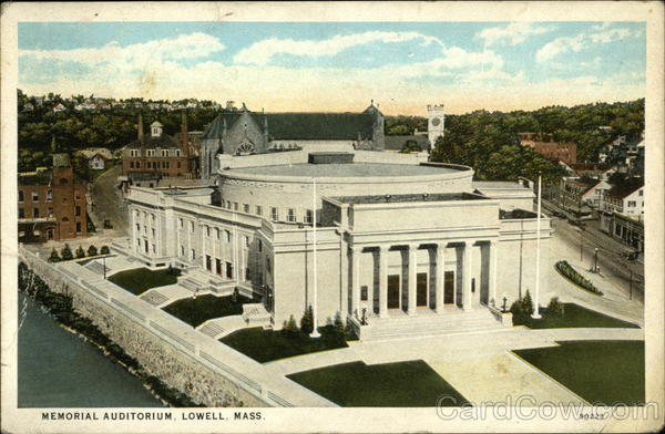 Memorial Auditorium Lowell Massachusetts