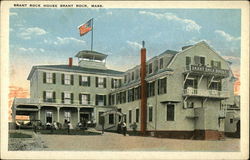 Brant Rock House Postcard