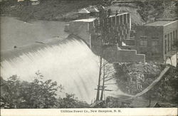 Utilities Power Co New Hampton, NH Postcard 