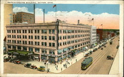 Keith's Theater Building Dayton, OH Postcard Postcard