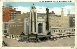 Minnesota Theater Minneapolis, MN Postcard Postcard