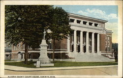 Alcorn County Court House Corinth, MI Postcard Postcard