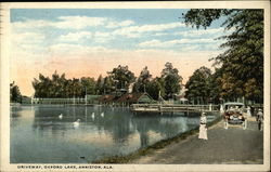 Driveway by Oxford Lake Postcard