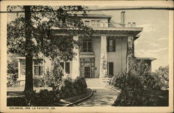 Colonial Inn La Fayette, GA Postcard Postcard