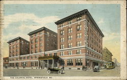 The Colonial Hotel Springfield, MO Postcard Postcard