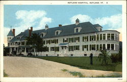 Rutland Hospital Postcard