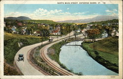 North Main Street Postcard