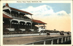 Pimlico Race Track Postcard