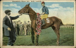 Exterminator Winner 1918, Derby Postcard