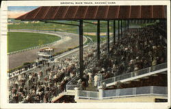 Oriental Race Track Havana, Cuba Postcard Postcard