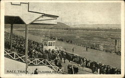 Race Track Tijuana, Mexico Postcard Postcard