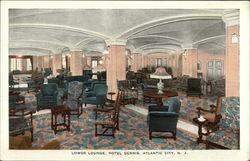 Lower Lounge at Hotel Dennis Postcard