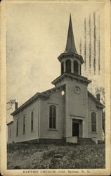 Baptist Church Cold Spring, NY Postcard Postcard