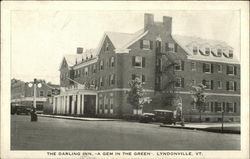 The Darling Inn - "A Gem in the Green" Lyndonville, VT Postcard Postcard