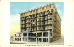 Street View of the Hotel Wiltshire Postcard